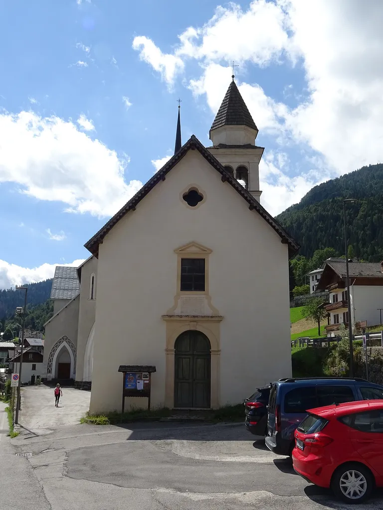 Frassenè (Voltago Agordino, Veneto, Italy), old Saint Nicholas church