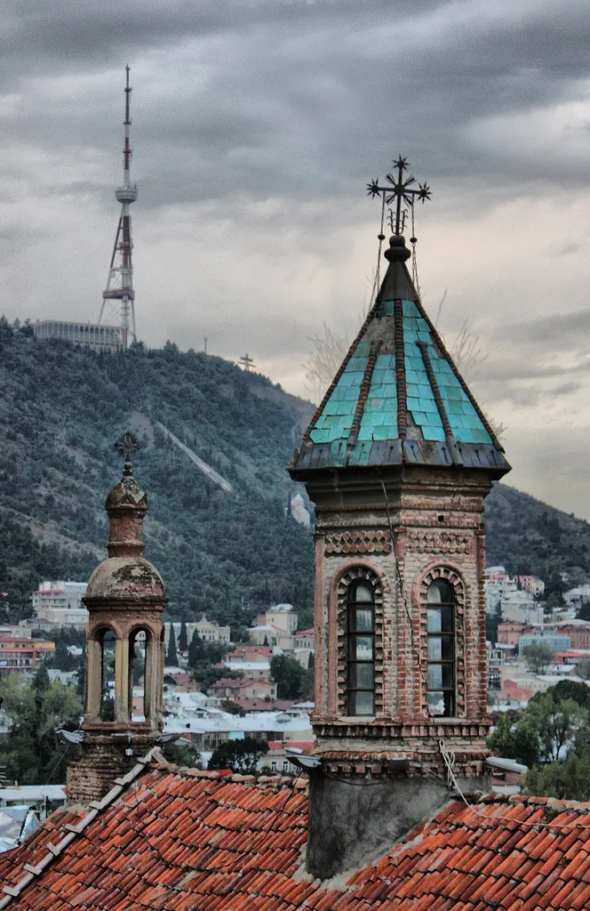 The Church of St. George of Kldisubani, Tbilisi, Georgia.