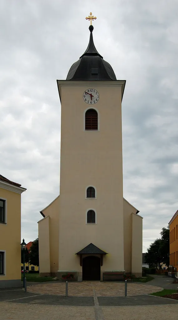 The parish church St. Jakob the elder in Neupölla, municipality of Pölla, Lower Austria, is a cultural heritage monument.