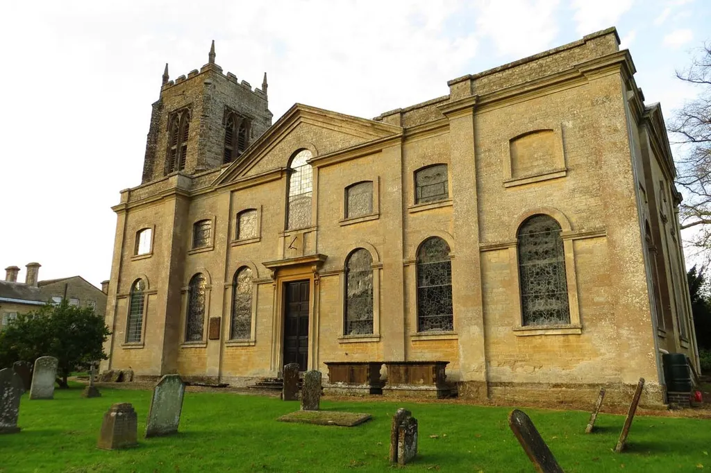 St Michael's parish church, Aynho, Northamptonshire, seen from the southeast