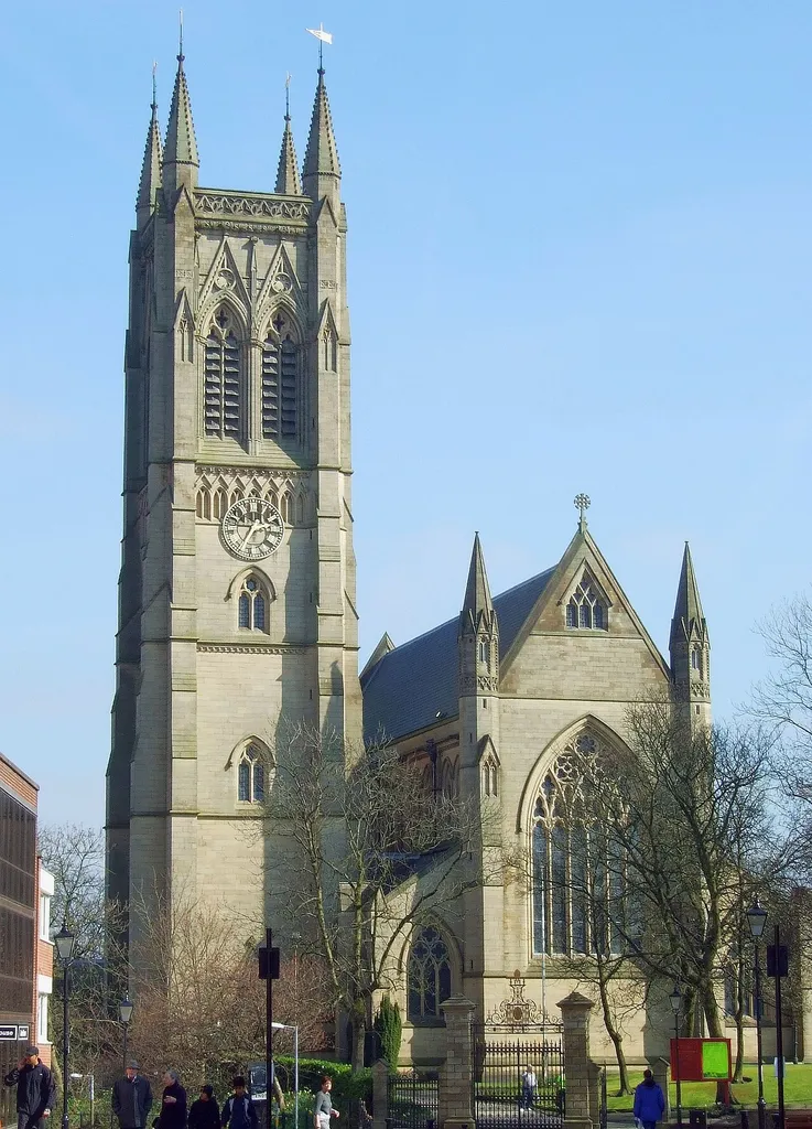 St Peter's Church, the parish church of Bolton, Greater Manchester, England.