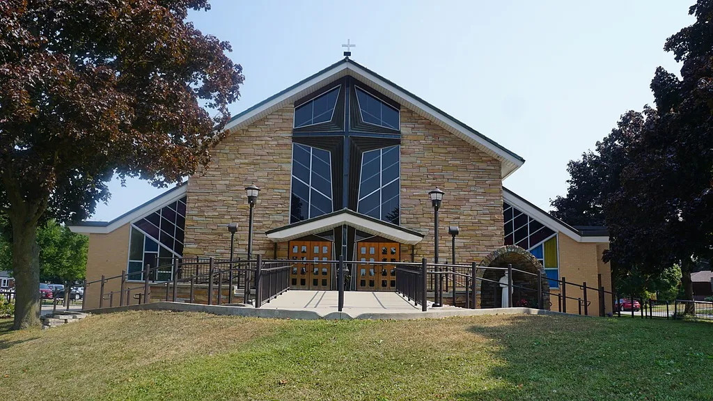 St. Pius X Church in Brantford, Ontario.