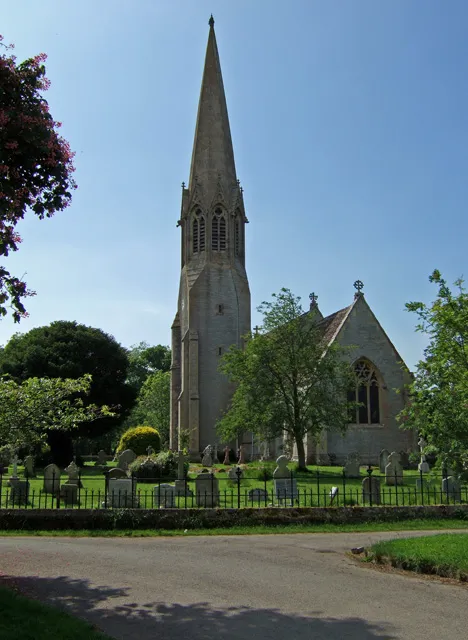 All Saints' parish church, Kingweston, Somersetm seen from the southeast
