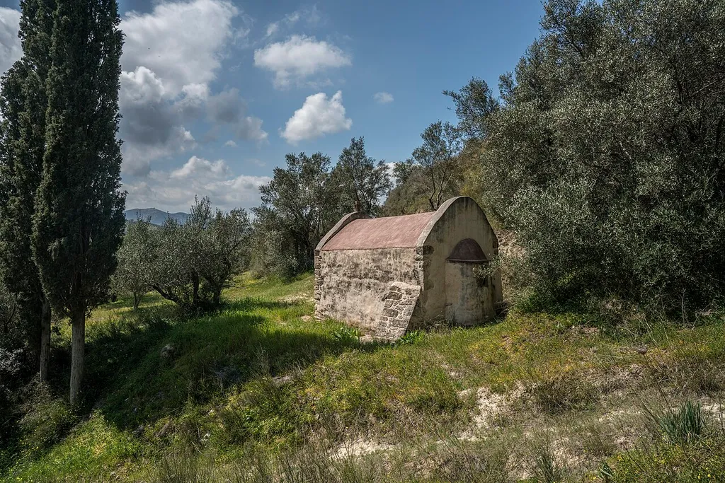 Saint Paraskevi church at Aitania, Crete