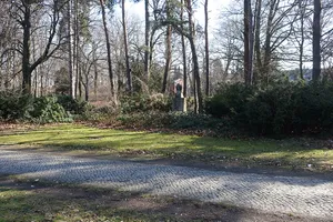 Green area at the station Alt-Reinickendorf