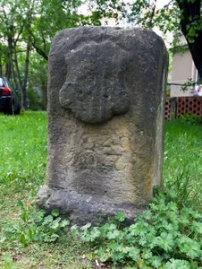Weichbildstein Nr. 7, Teutoburgstraße/Löscherstraße