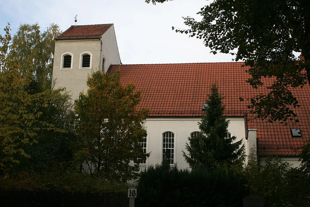 Die Gethsemanekirche Hannover-List, Hebbelstr. 16, wurde 1937 gebaut.