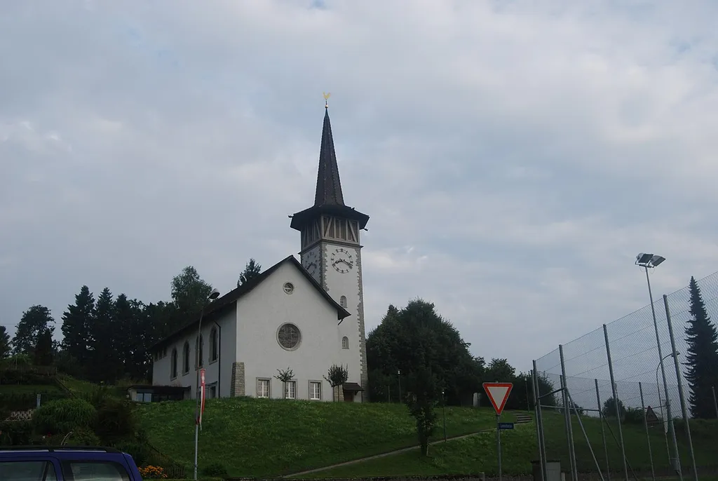 Church of Vordemwald, canton of Aargau, Switzerland