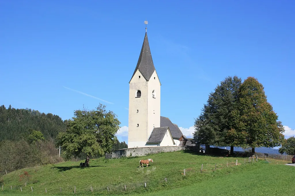 Parish church Saint George Locality: Zienitzen Community:Friesach