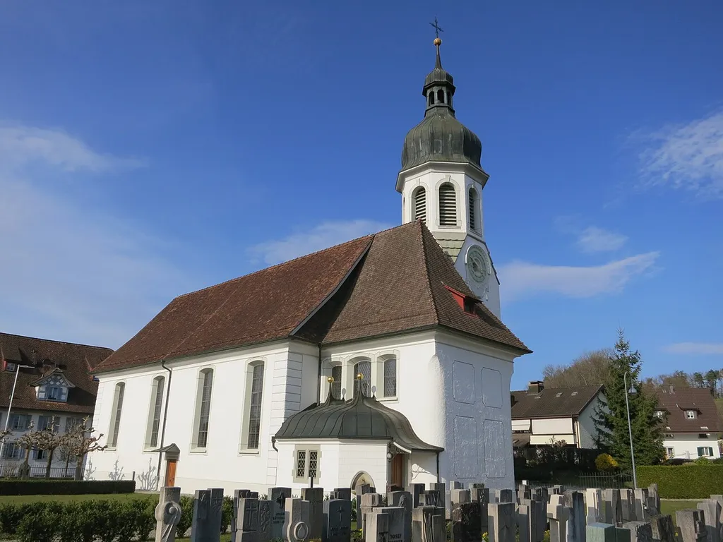 Kirche, Jonen AG, Schweiz