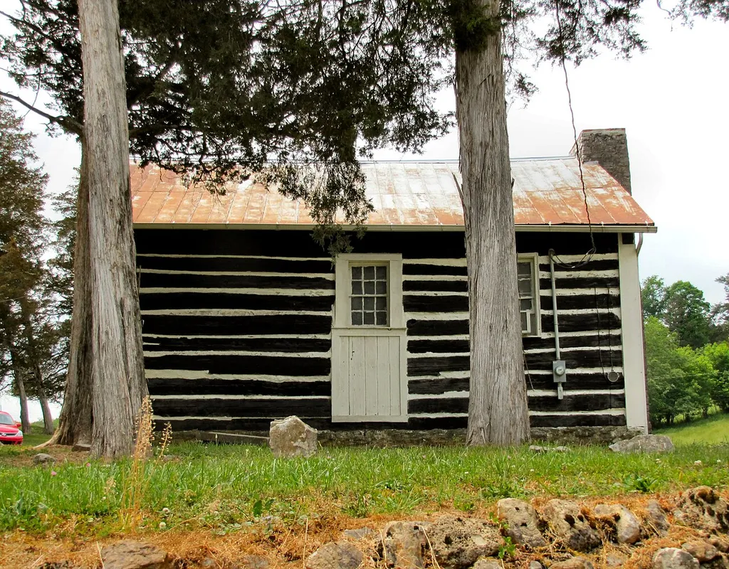The Big Springs Primitive Baptist Church, also called the Big Spring Union Church, in the Springdale community of Claiborne County, Tennessee, United States. Built in the mid-1790s, this structure is now listed on the National Register of Historic Places.