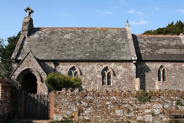 St Mary's parish church, Huxham, Devon, seen from the south