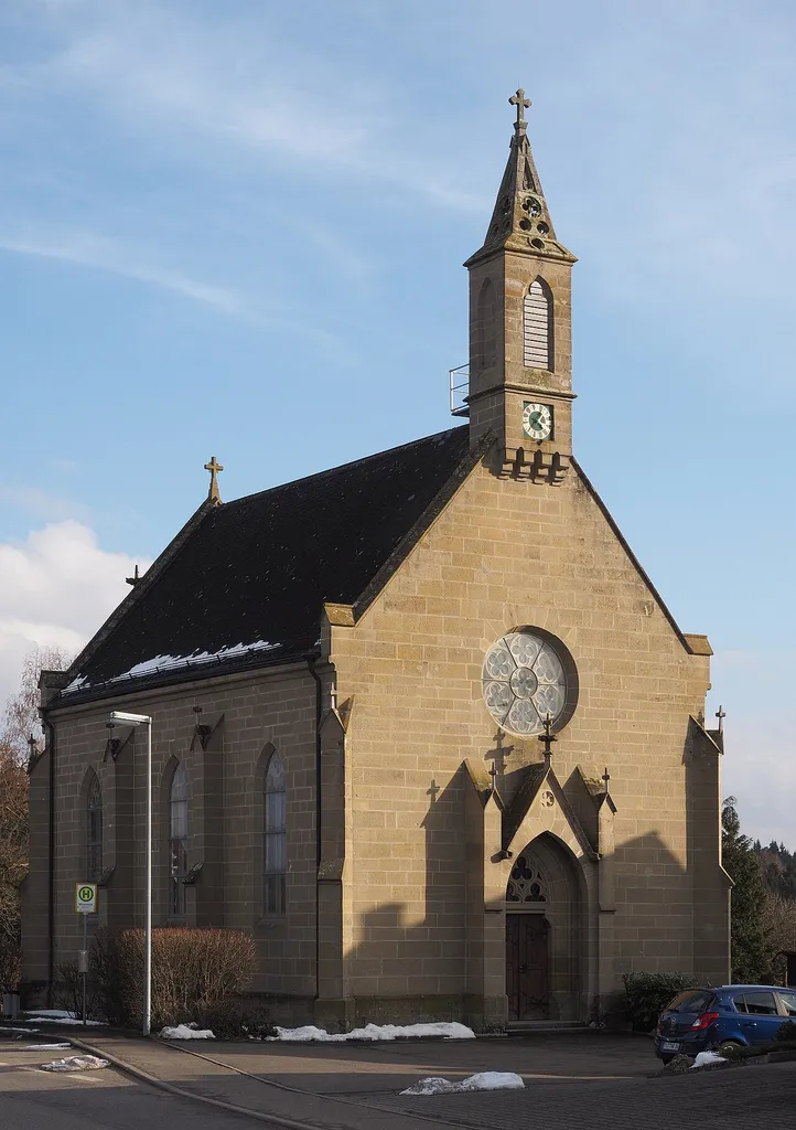 Church of Winzenweiler village, Gaildorf, Germany