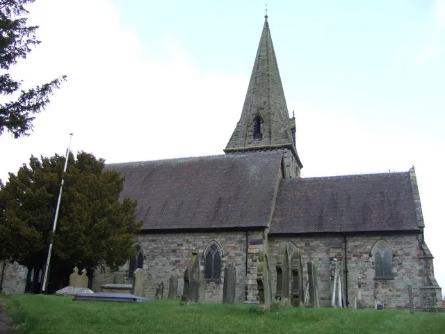 Photograph of St Peter's Church, Hixon, Staffordshire, England