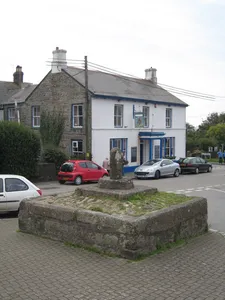St Buryan churchtown cross