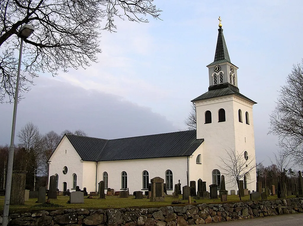 The church in Loshult, Sweden.