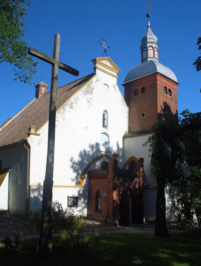 Żuławka Sztumska - rzymskokatolicki kościół parafialny p.w. św. Jana Chrzciciela, 2 ćw. XIV, 1666