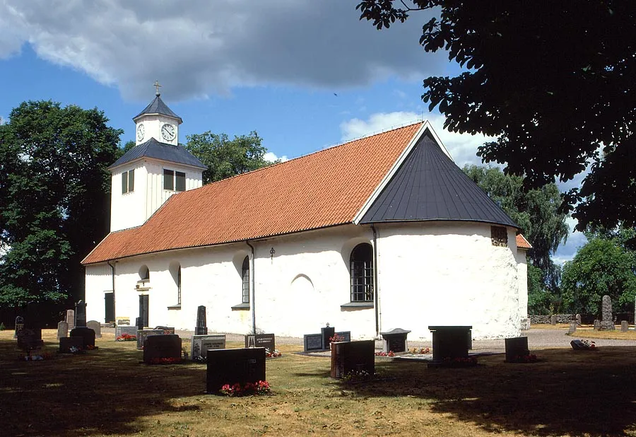 Abilds kyrka i Halland. Foto: Åke Johansson