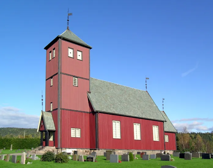 Vivestad church, Re, Norway.