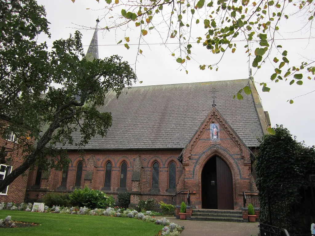 St Wilfrid's Roman Catholic Church, Northwich, Cheshire, England.