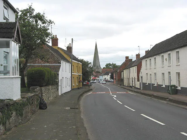 High Street, Westbury-on-Severn Lots of HGVs use this road - the A48.