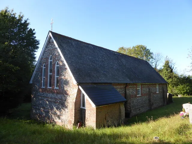 St Michael, Axford: rear view