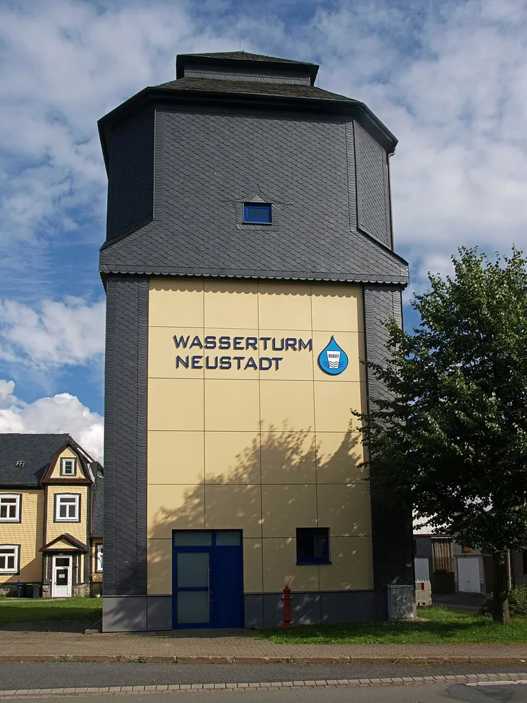 Wasserturm in Neustadt am Rennsteig