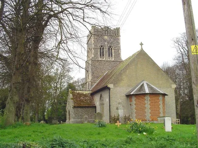 St Ethelbert's church, Falkenham, Suffolk. A grade II* listed building.