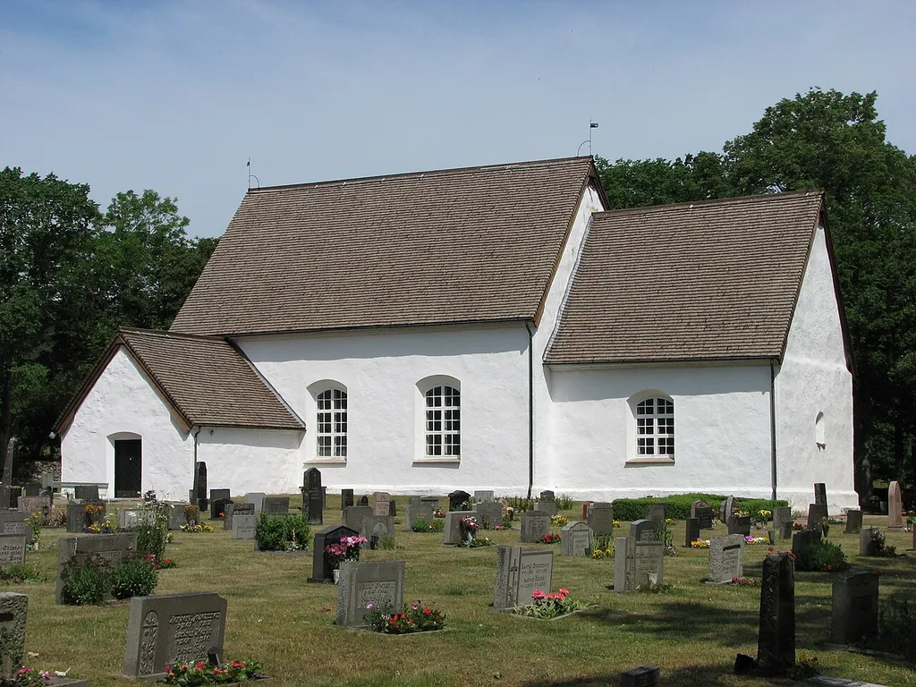 Hjortsberga kyrka från 1200-talet