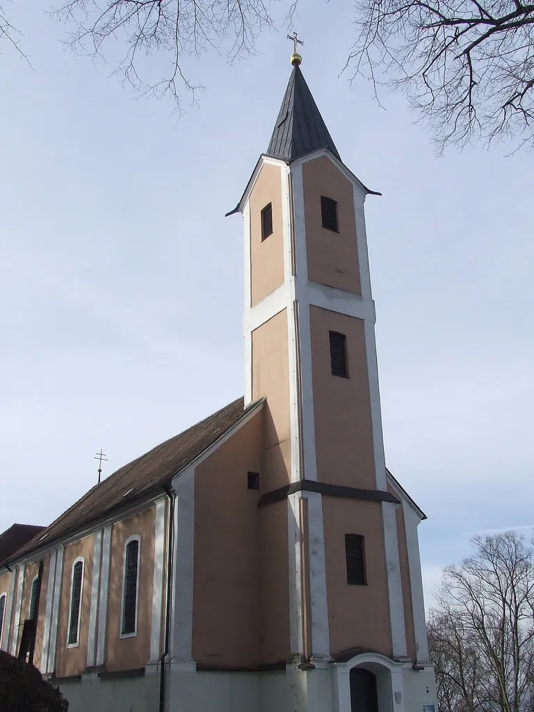 Stadt Neumarkt in der Oberpfalz, Kirche/Wallfahrtskirche MariaHilf von außen / Norden