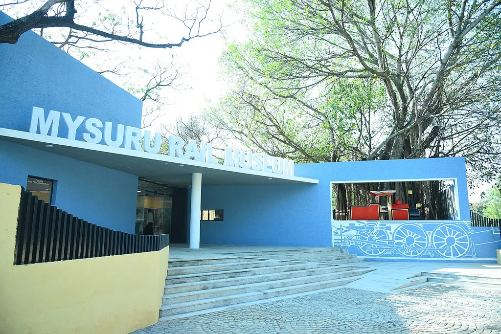 Refurbished Mysuru Rail Museum Entrance