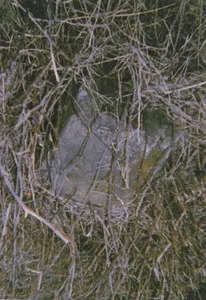 Milestone, Ashford Road, E of village, under railway bridge