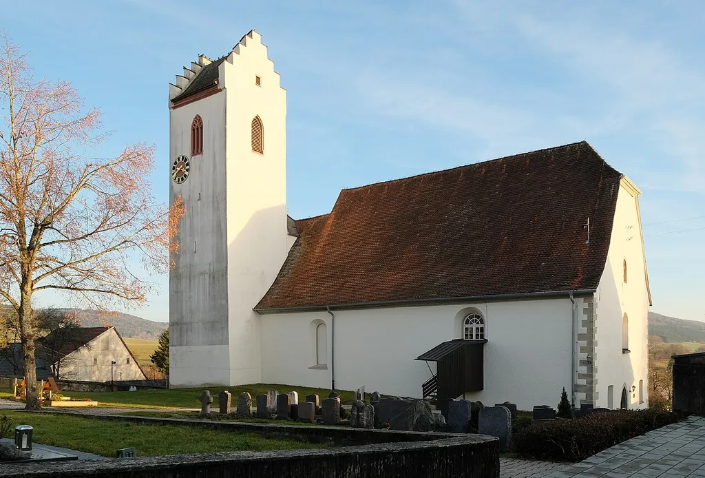 Protestant church, Bad Dürrheim-Öfingen, Schwarzwald-Baar-Kreis, Baden-Württemberg, Germany