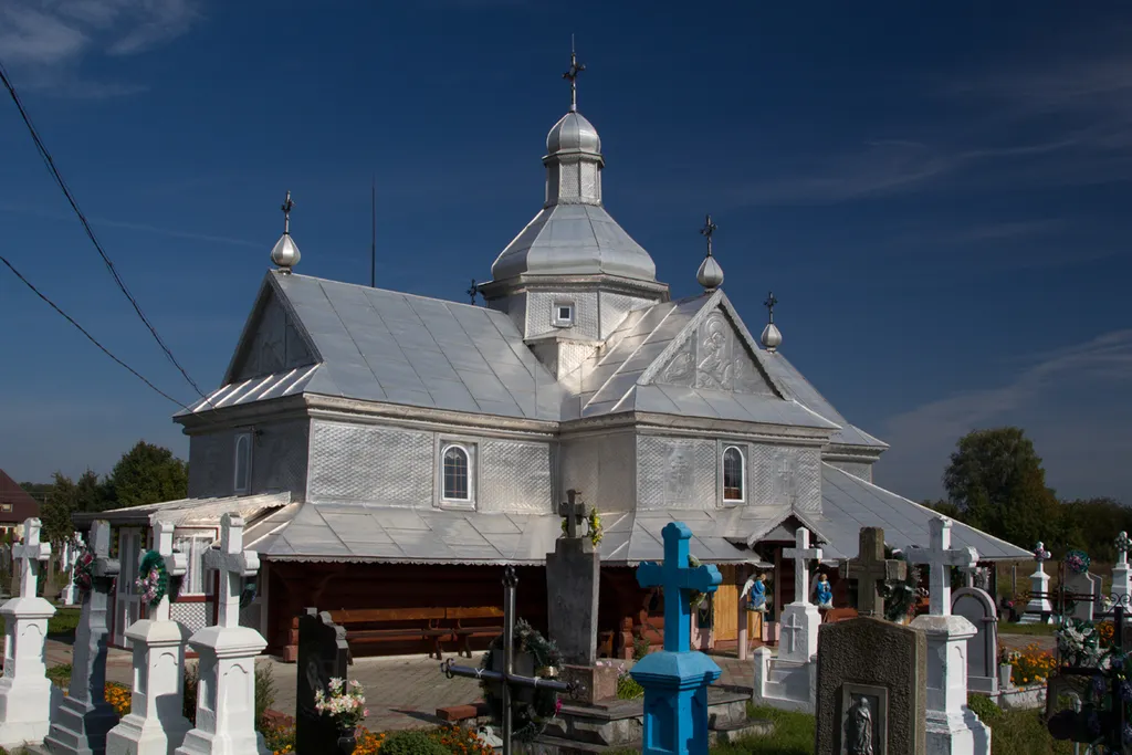 Церква Успіння Пресвятої Богородиці (дер.), с. Слобідка,