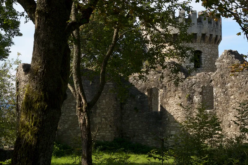 Castle ruin Honberg, Tuttlingen Germany