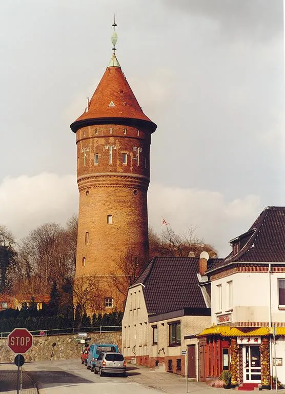 Watertower of Bad Segeberg, Slesvic-Holstein (Germany), photo 2002