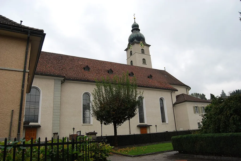 Catholic St. Peter and Paul Church at Benken, canton of St. Gallen, Switzerland