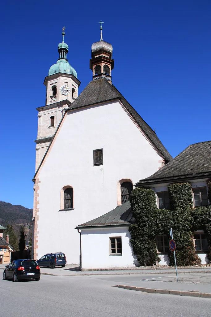Die Kirche des Franziskanerklosters Berchtesgaden