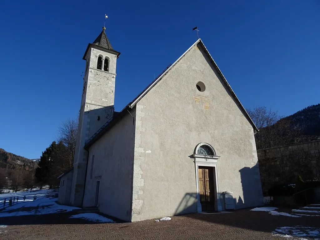 Bieno (Trentino, Italy), Saint Blaise church