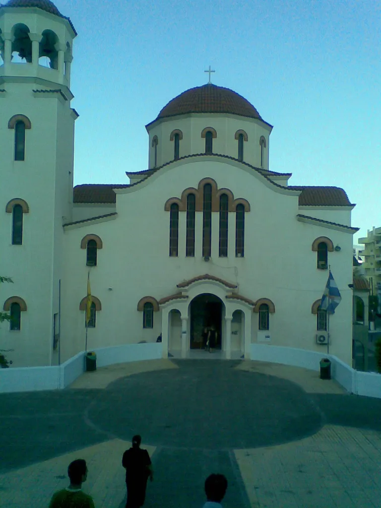 Prophet Elias church in Agia Barbara, Attica, Greece