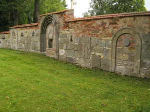 Enclosure wall of the Church of Saint John the Baptist in Damníkov