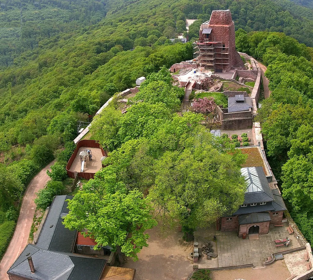 Kyffhäuserdenkmal - Anlage vom Turm aus