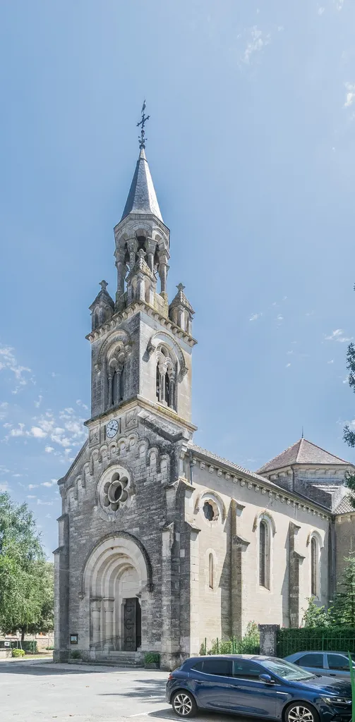 Saint Martin Church of Saint-Martin-Labouval, Lot, France