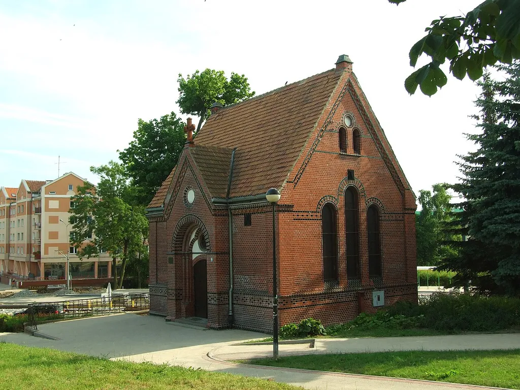 Greek catholic church in Elbląg on Romualda Traugutta street, Warmia-Masuria, Poland