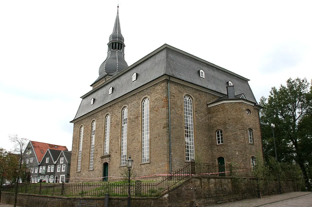 Pauluskirche, Marktstraße/Auf'm Schloss in Hückeswagen