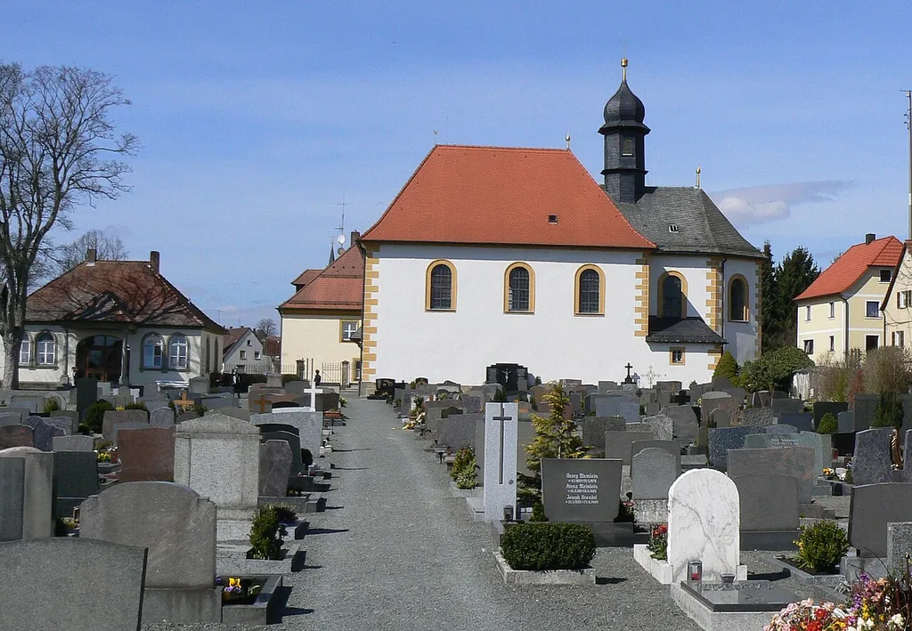 church in Hollfeld, Germany