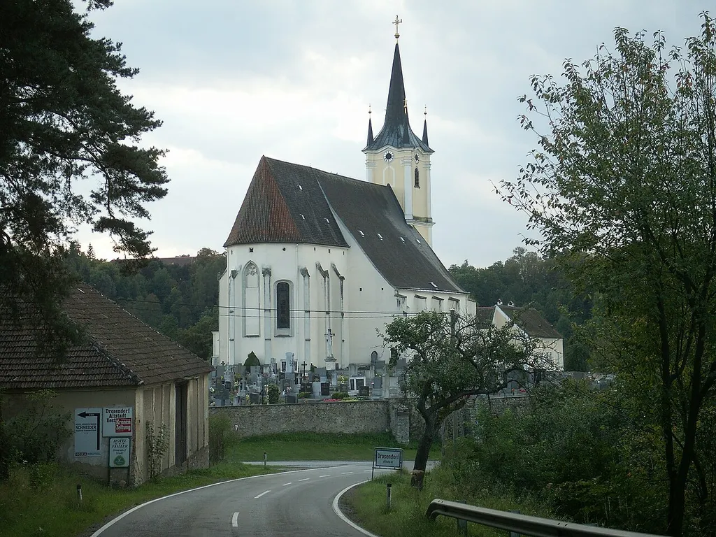 Altstadtkirche St. Peter und Paul in Drosendorf an der Thaya (Niederösterreich) This media shows the protected monument with ObjektID 29081 in Austria. (Commons, de, Wikidata)