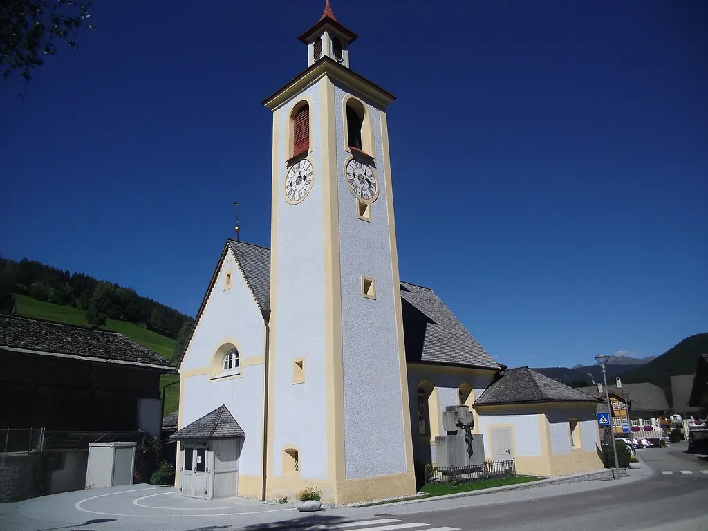 Erlöserkirche in Außerprags (Südtirol)