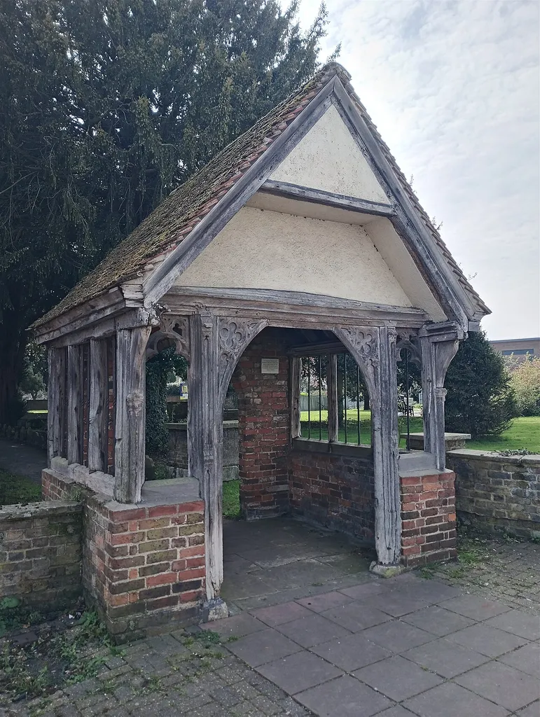 Lychgate Saint John the Baptist Egham Surrey