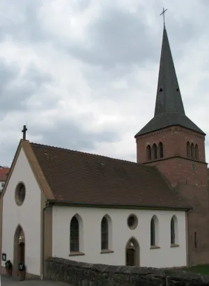 Evangelische Kirche in Eberbach-Brombach.
